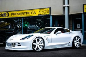 Chevrolet Corvette Z06 on Forgiato Wheels (F2.20) 2017 года